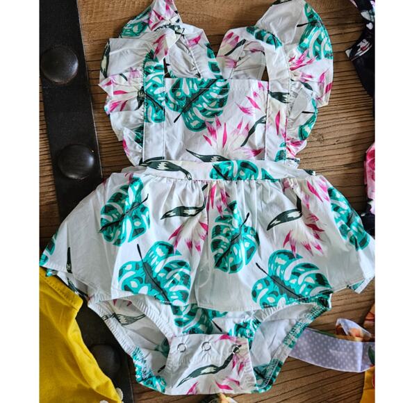 PatPat 7 piece summer spring girls outfit bundle sz 3-6 Months New - Picture 4 of 5